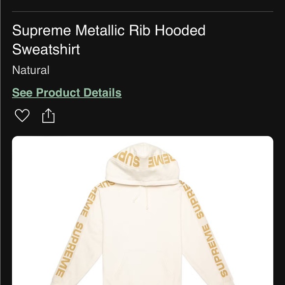 Supreme Men's Hoodie - Picture 5 of 5